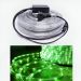 Mangueira Rolo Pisca Led Luzes Fria 8 Funções Verde 10m 220v