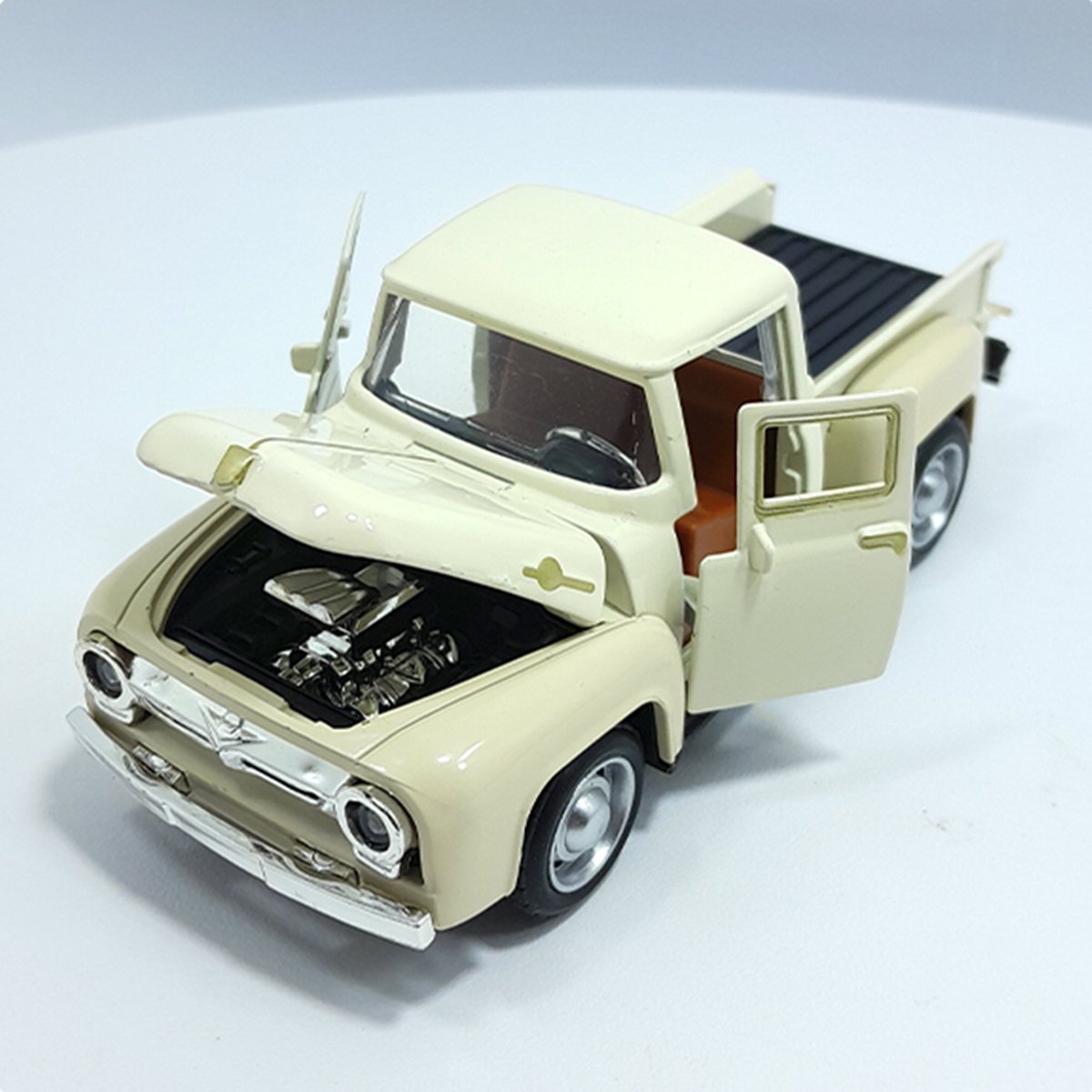 Miniaturas Camionete Carrinho Pickup F-100 Em Metal Kit 3pçs