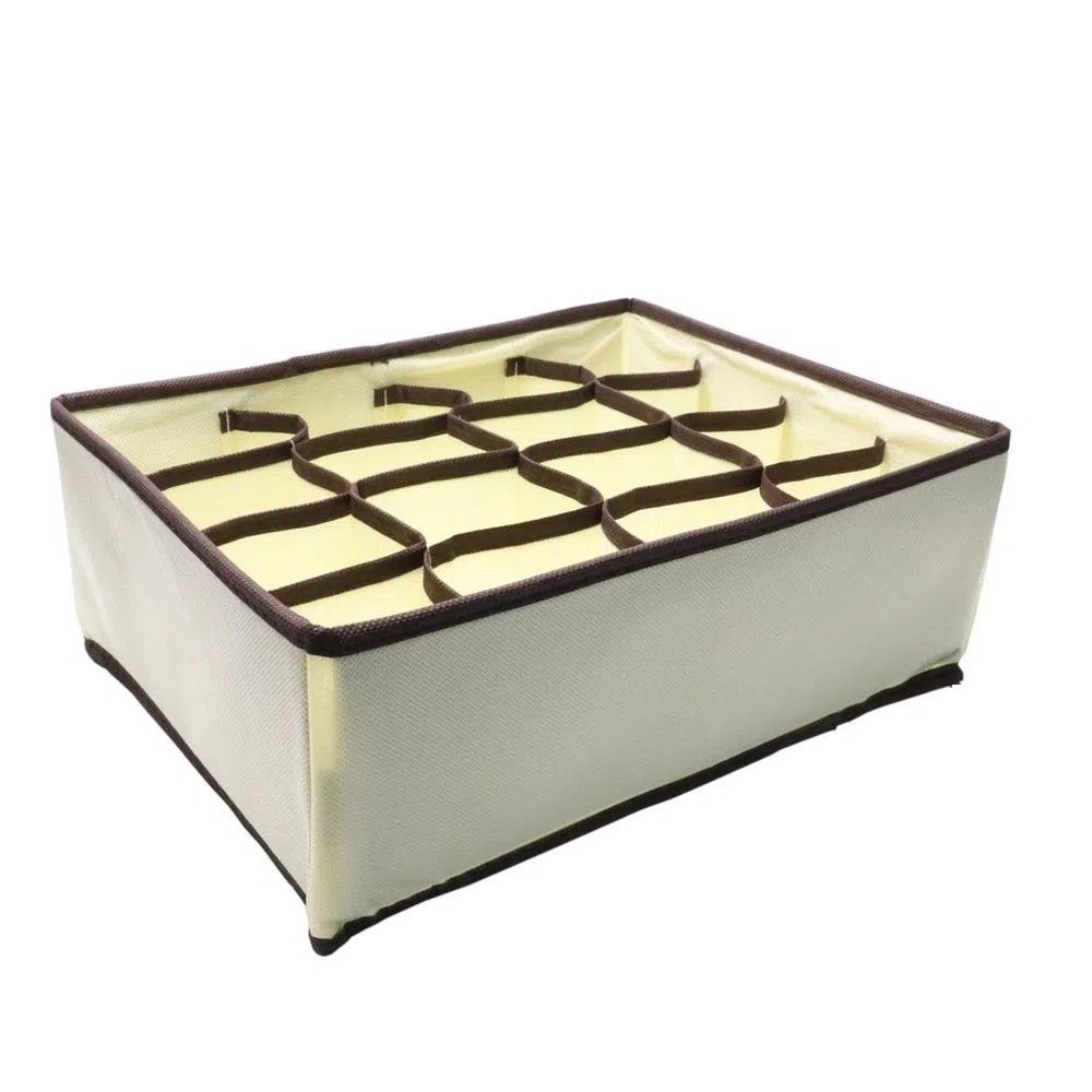 Organizador de Gavetas 16 Lugares TNT Meias Cuecas Calcinhas Toalhas 