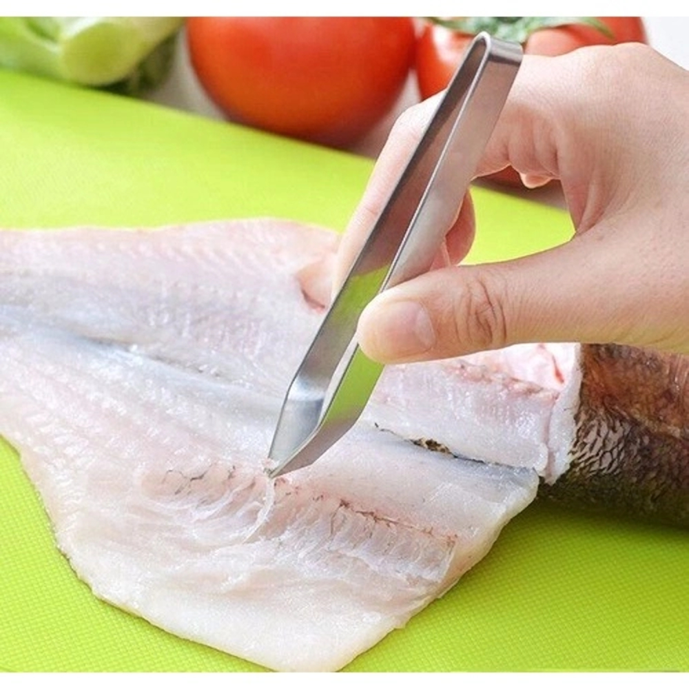 Pinça Gastronômica Culinária Inox 12cm 