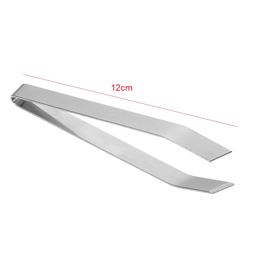 Pinça Gastronômica Culinária Inox 12cm 