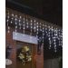 Pisca Cascata Branco 288 Lâmpadas Leds De 220v 8 Funções 4M
