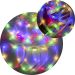 Pisca Cascata Corações Natal 95 LEDs Colorido 3M 110v-220v