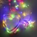 Pisca Cascata Corações Natal 95 LEDs Colorido 3M 110v-220v