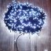 Pisca Cordão 300 Lâmpadas Solar LEDs Branco De Natal De 30m