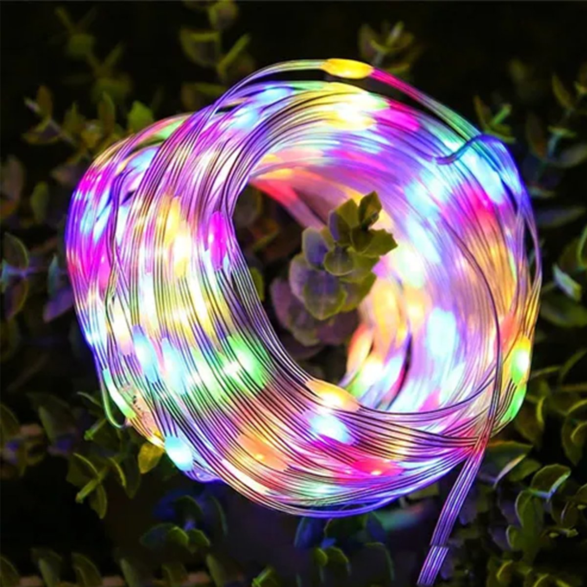 Pisca Cordão De Natal 100 Lâmpadas LED Colorido 10M 110-220v