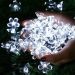 Pisca Cordão Flores Cerejeira Solar Externo 5M 20LEDs Branco