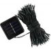 Pisca Cordão Lâmpadas Solar Luzes LEDs Amarela De Natal 10m