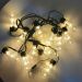 Pisca Cordão Varal Natal 12 Lâmpada LED Amarelo 4M 110v-220v