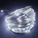 Pisca Cordão Varal Natal Solar 100 Lâmpadas LEDs Branco 10M