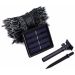 Pisca Cordão Varal Solar Externo 100 Lâmpadas LED Branco 10M