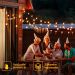Pisca Cordão Varal Solar Natal 10 Lâmpadas LEDs Amarelo 5M