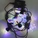 Pisca Cordão Varal Solar Natal 10 Lâmpadas LEDs Colorido 5M