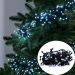 Pisca Cordão Varal Solar Natal 100 Lâmpadas LEDs Branco 8M