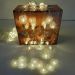 Pisca Cortina Corações Natal 80 Lâmpadas LED 3x1M 110-220v Amarelo
