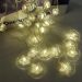 Pisca Cortina Estrelas Natal 80 Lâmpadas LEDs 3x1M 110-220v Amarelo
