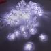 Pisca Cortina Estrelas Natal 80 Lâmpadas LEDs 3x1M 110-220v Branco