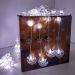 Pisca Cortina Estrelas Natal 80 Lâmpadas LEDs 3x1M 110-220v Branco