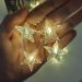 Pisca Cortina Estrelinhas Enfeite Natal 80 LED 3x1M 110-220v Amarelo