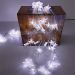 Pisca Cortina Estrelinhas Enfeite Natal 80 LED 3x1M 110-220v Branco