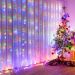 Pisca Cortina Natal 280 Lâmpadas LEDs Colorido 3x3M 110-220v