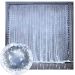 Pisca Cortina Natalina 320 Lâmpadas LEDs Branco De 3x2M 220v