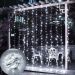 Pisca Cortina Natalina 320 Lâmpadas LEDs Branco De 3x2M 220v