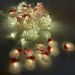 Pisca Cortina Papai Noel Natal 80 Lâmpadas LED 3x1M 110-220v Amarelo