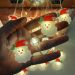 Pisca Cortina Papai Noel Natal 80 Lâmpadas LED 3x1M 110-220v Amarelo
