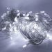 Pisca De Natal 100 Leds Luz Branca 8 Funções Fio Transparente 9,2M 220V