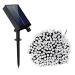 Pisca Fio De LEDs Solar 500 Lâmpadas Decoração Externa 50m