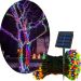 Pisca Fio Luzes LEDs Solar Colorido 500 Lâmpadas Natal 50m
