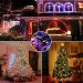 Pisca Fio Luzes LEDs Solar Colorido 500 Lâmpadas Natal 50m