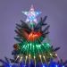 Pisca Luzes LEDs Colorido Ponteira Estrela Árvore De Natal