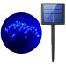 Pisca Pisca Cordão Solar Natal 100 Lâmpadas LEDs Azul De 10M