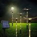 Pisca Solar Decoração Libélula LED Amarelo Jardim Natal 2,5m
