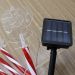 Pisca Solar Decoração Papai Noel LEDs Amarelo Jardim De 2,5m