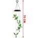 Pisca Solar Giratório Colibri Beija Flor Natal LEDs Colorido