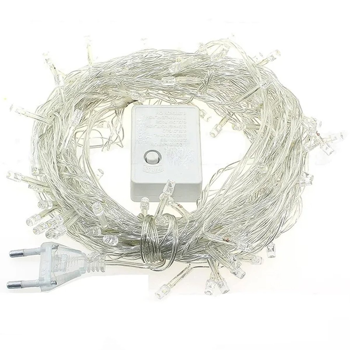 Pisca Varal Decoração Natal 200 Lâmpadas LEDs Rosa 17M 220v