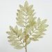 Plantas Folhas Decoração Natal Gliter Dourado 75cm Kit 6pçs