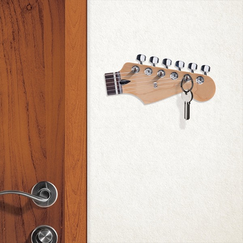 Porta Chaves de Parede Musico Guitarra 