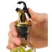 Porta Temperos Condimentos Galheteiro Dourado Suporte 4Pçs