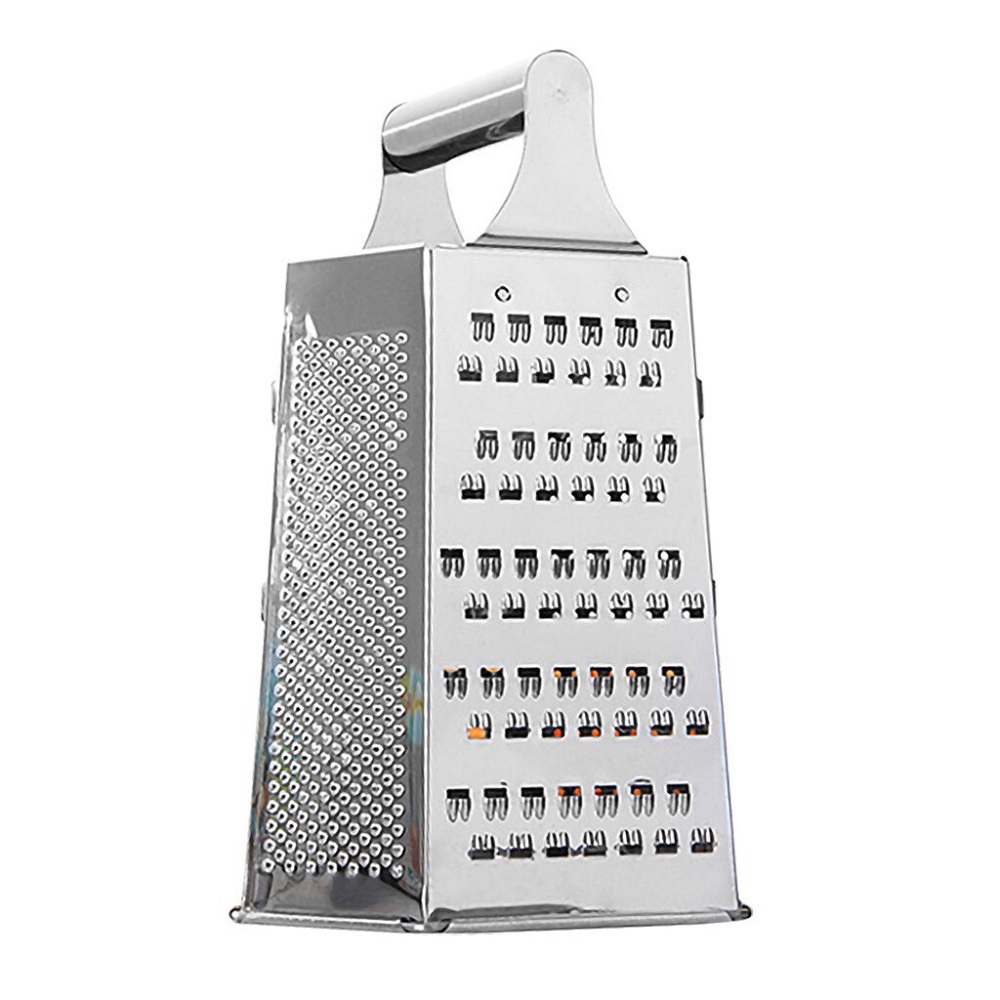 Ralador Fatiador Inox Manual Legumes Queijos 6 Lados Faces  