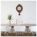 Relógio De Parede Cobre Quartz Clock Luxo Com Pendulo 59cm