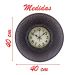 Relógio De Parede Decorativo Clássico 40cm Cobre