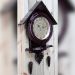 Relógio Decorativo De Parede Casinha Com Pendulo