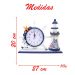 Relógio de Mesa Timão Náutico Farol Marítimo