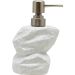 Saboneteira Líquida Decoração Branco Banheiro Cerâmica 350ml
