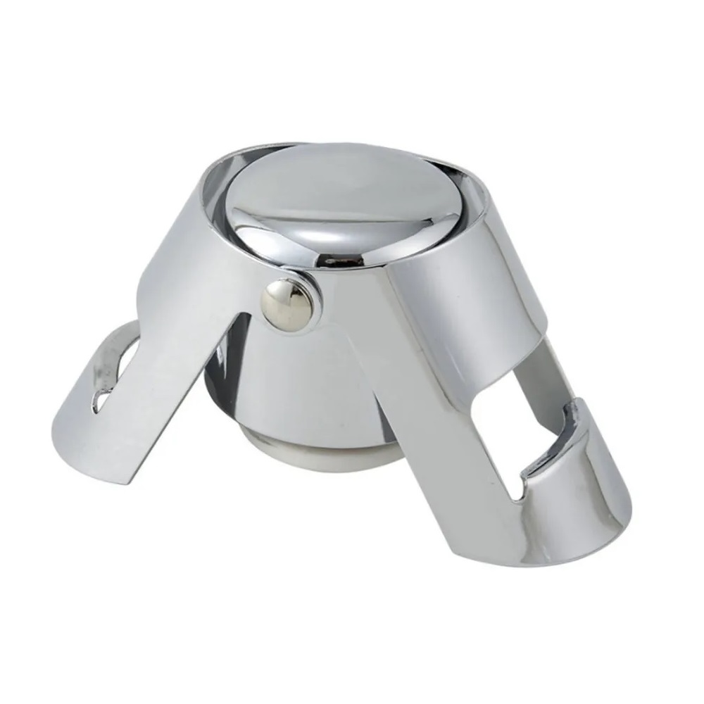 Tampa Rolha Inox Para Garrafa Vinho, Champagne E Espumante 