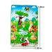 Tapete Térmico Infantil Atividades Animais 100cm X 180cm